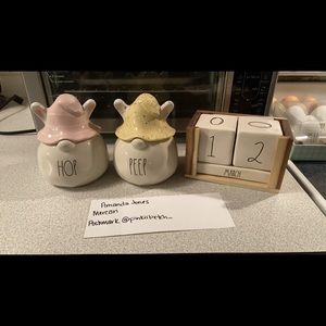 Rae Dunn Gnome Candle (pink SOLD!)